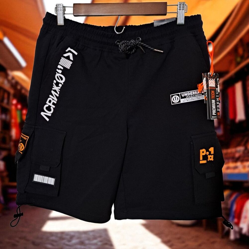 Men’s RGSTR Shorts Black – Size Medium NWT